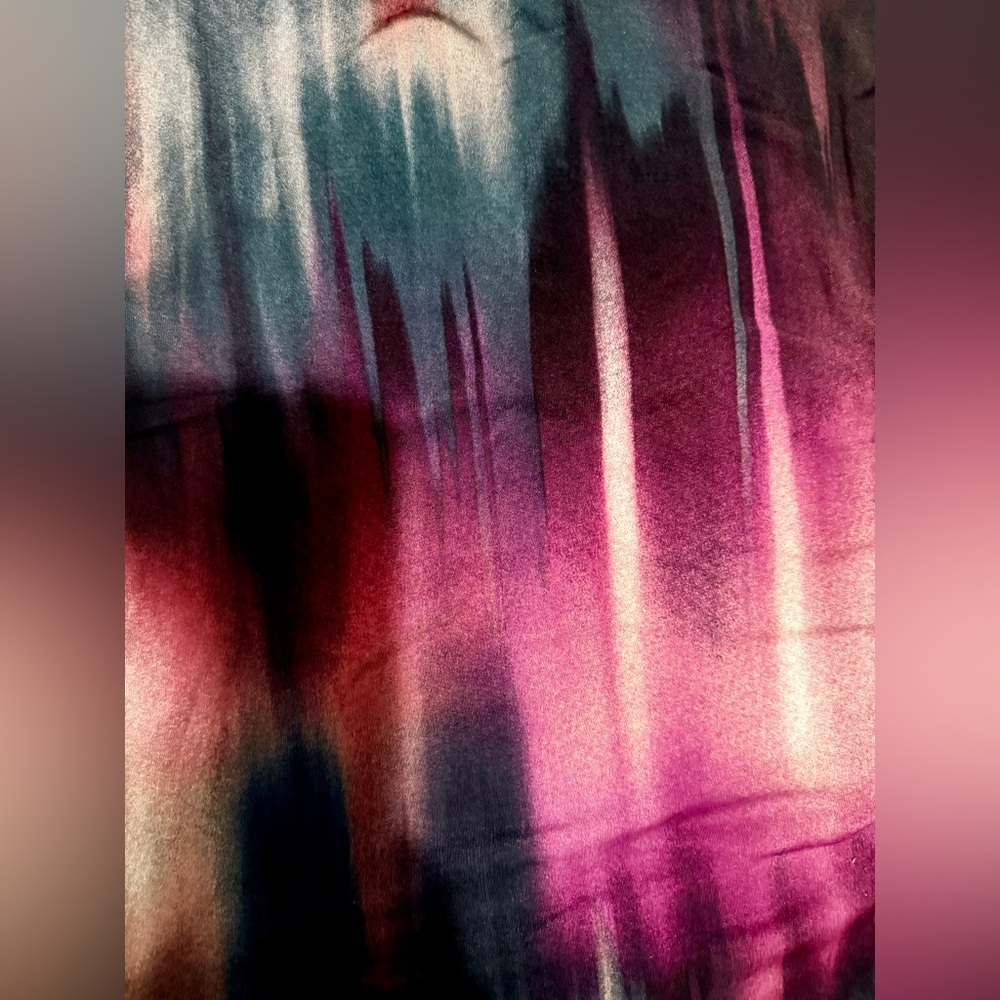 Love Plum Purple Vibrant Long Sleeve Off Shoulder Maxi Dress - Picture 3 of 5